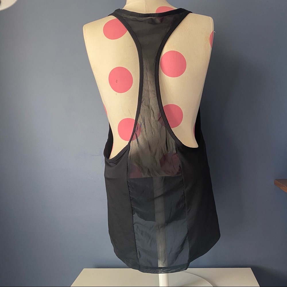 FABLETICS Black RacerBack Tank MEDIUM - Picture 4 of 5